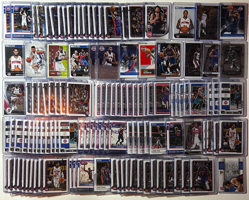 2020-2025 Panini Detroit Pistons Base + SP + Insert Lot Cade Cunningham + (x231)
