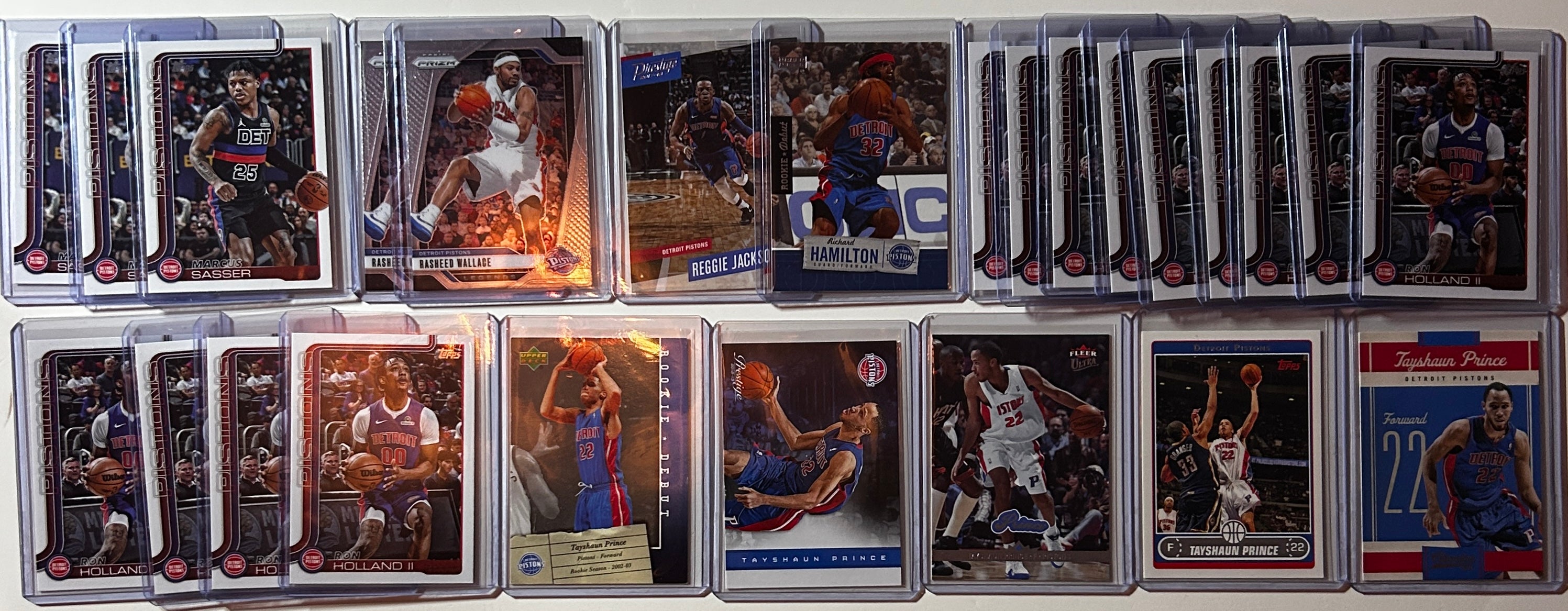 2020-2025 Panini Detroit Pistons Base + SP + Insert Lot Cade Cunningham + (x231)
