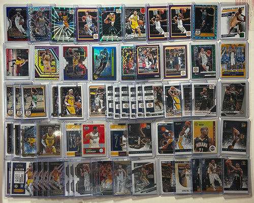 2020-2025 Panini Indiana Pacers Base + SP + Insert Lot Tyrese Halliburton (x172)