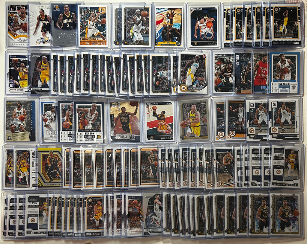 2020-2025 Panini Indiana Pacers Base + SP + Insert Lot Tyrese Halliburton (x172)