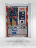 2020-21 Panini Contenders Austin Wiley Prospect Ticket Rookie Auto #50
