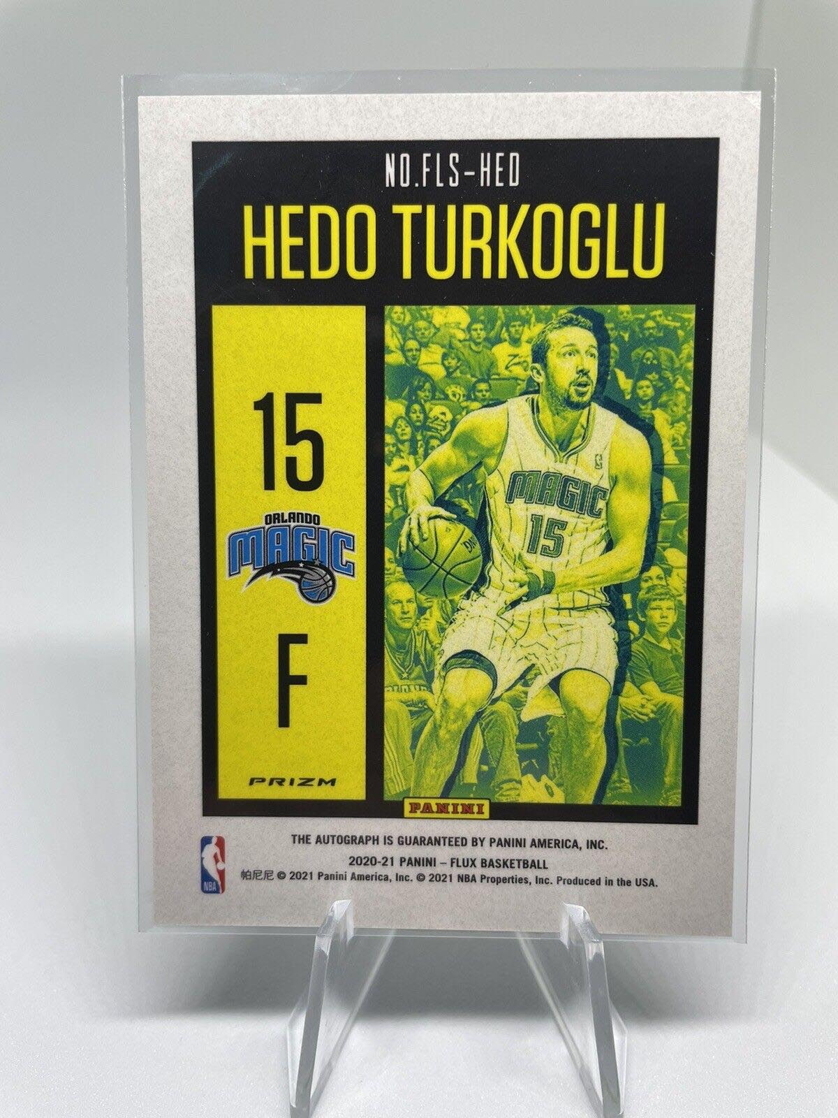 2020-21 Panini Flux Hedo Turkoglu Prizm SP Auto #FLS-HED