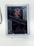 2020-21 Panini Illusions Obi Toppin + Carmelo Anthony Rookie Reflections #11