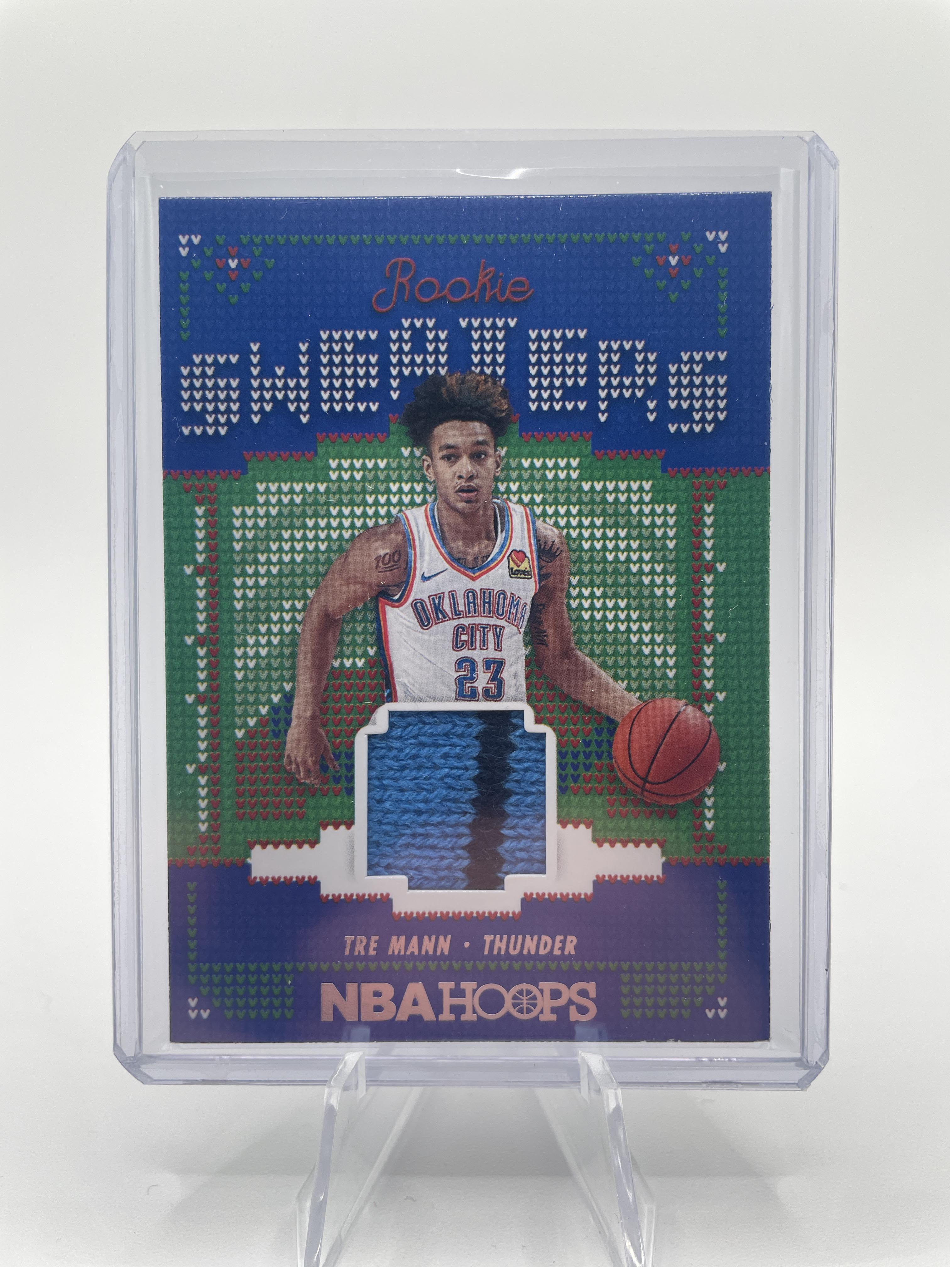 2020-21 Panini NBA Hoops Tre Mann Rookie Sweaters Winter Edition #RSW-TMN