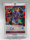2020-21 Panini Prizm Draft Picks Cole Anthony Red Ice Prospect Rookie Auto SP