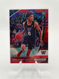 2020-21 Panini Prizm Draft Picks Jaden McDaniels Red Prizm Rookie /125