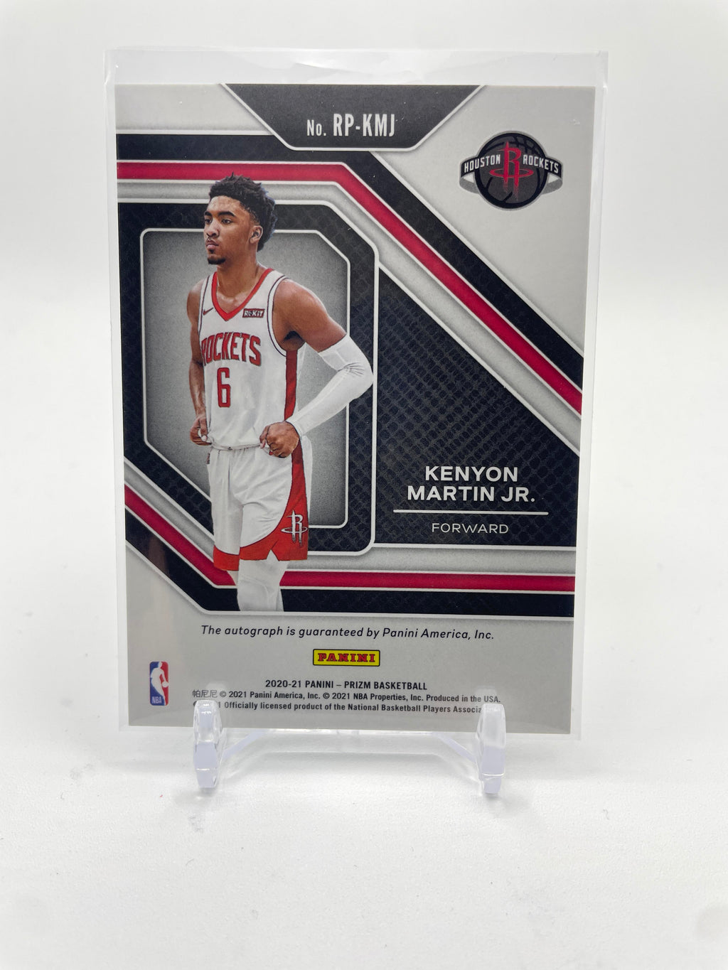 2020-21 Panini Prizm Kenyon Martin Jr. Penmanship Rookie Auto