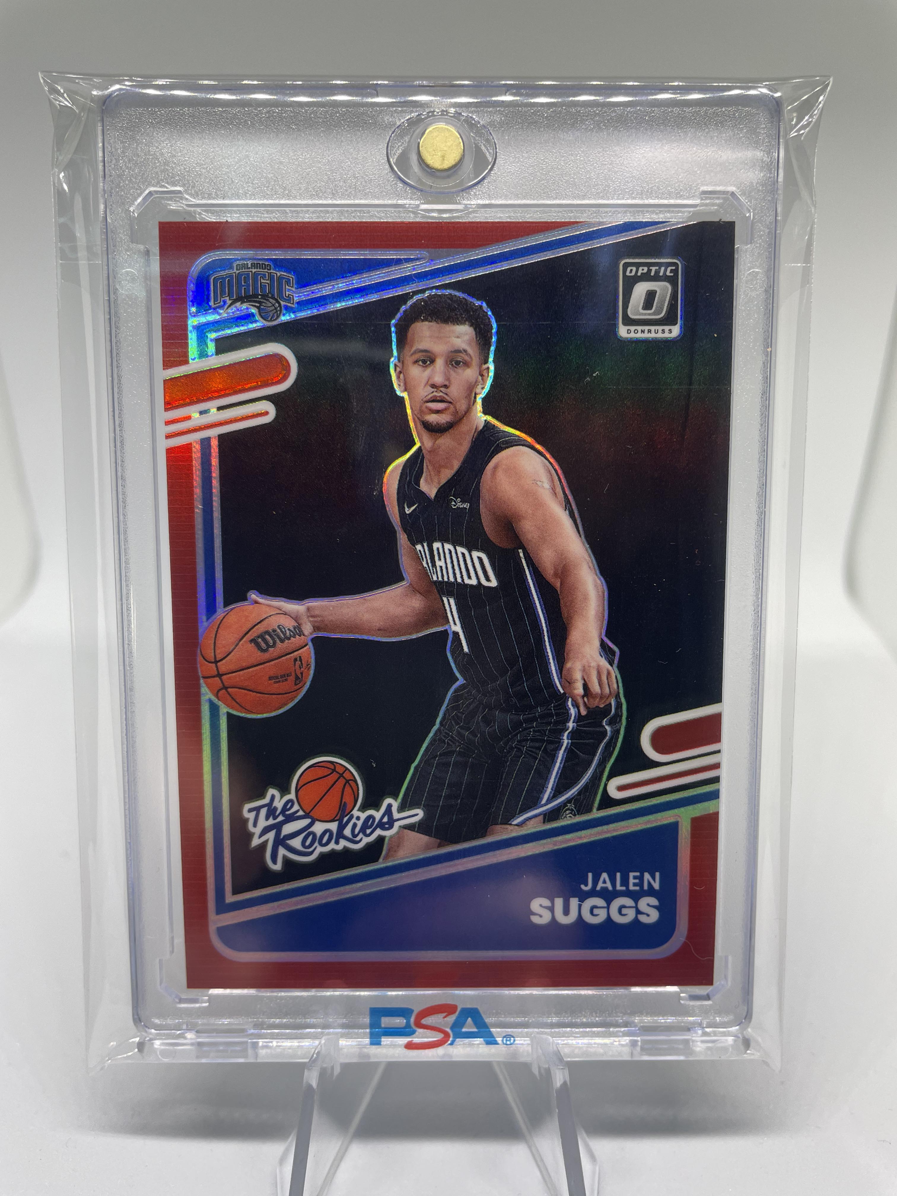 2021-22 Donruss Optic Jalen Suggs The Rookies Red Prizm Rookie /99