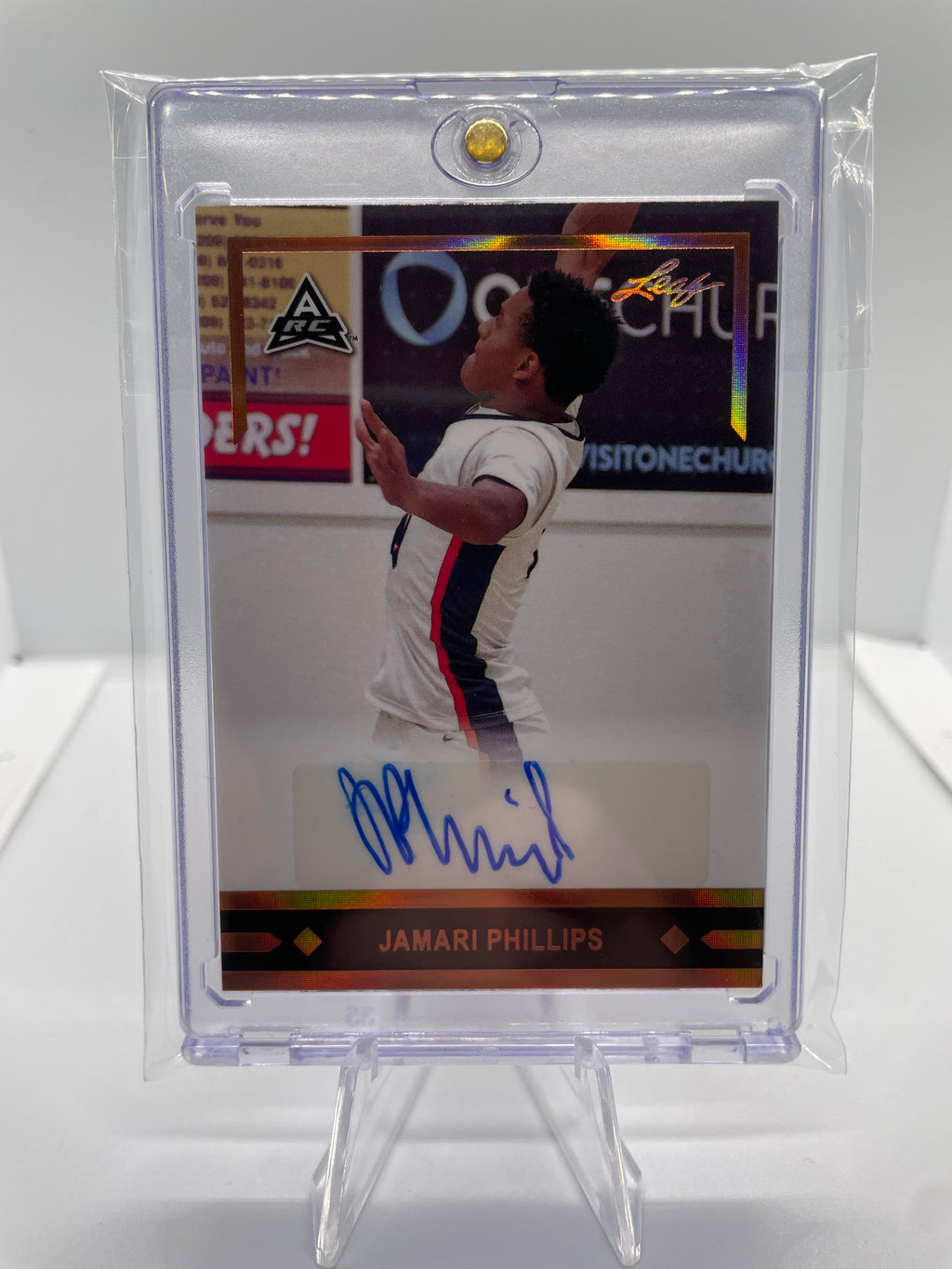2021-22 Leaf Memories Jamari Phillips Bronze Rookie Auto SP
