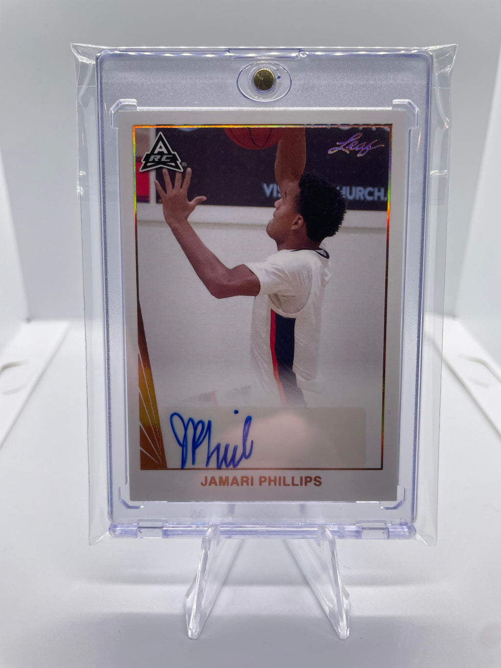 2021-22 Leaf Memories Jamari Phillips Bronze Rookie Auto SP