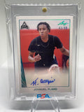2021-22 Leaf Memories Johnuel Fland 1990 Platinum Rookie Auto /99