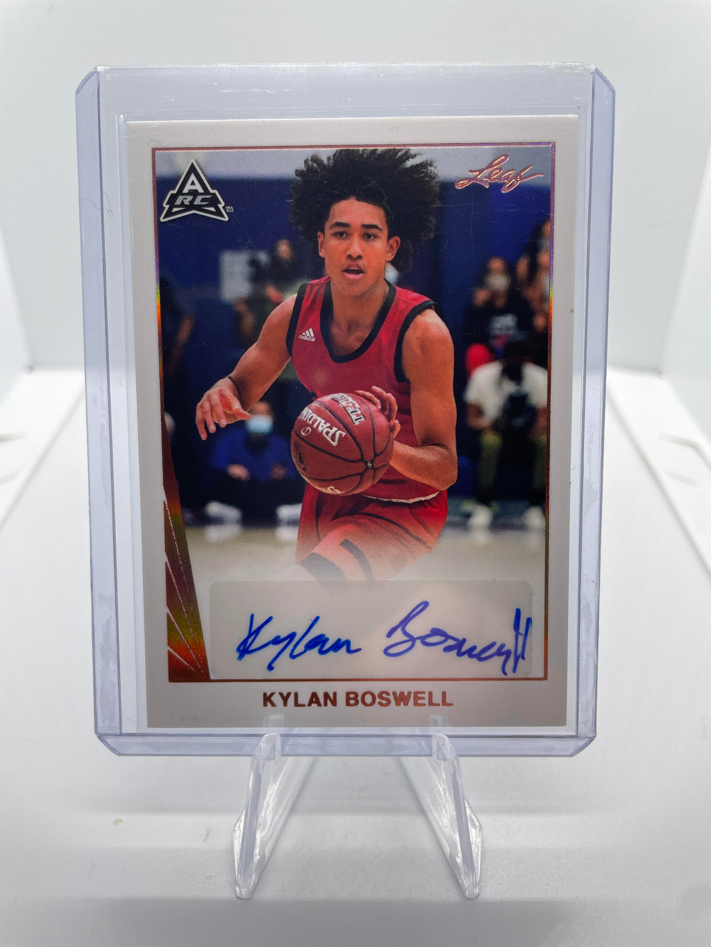 2021-22 Leaf Memories Kylan Boswell Bronze Rookie Auto