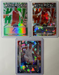 2021-22 Leaf Metal Isaiah Todd With Pick Orange Rookie Auto /4 RWB Prizm /5 +/10
