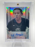 2021-22 Leaf Metal Johnuel Fland Silver Prizm Portrait Rookie Auto #PA-JF1