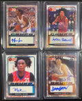2021-22 Leaf Pro Set Marcus Carr /10 Marvel Allen /99 + Boswell & Garcia Auto