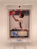 2021-22 Leaf Pro Set Power Jamari Phillips Platinum Parallel Rookie Auto /10