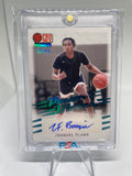 2021-22 Leaf Pro Set Power Johnuel Fland Aqua Rookie Auto /99 #PM-JF1