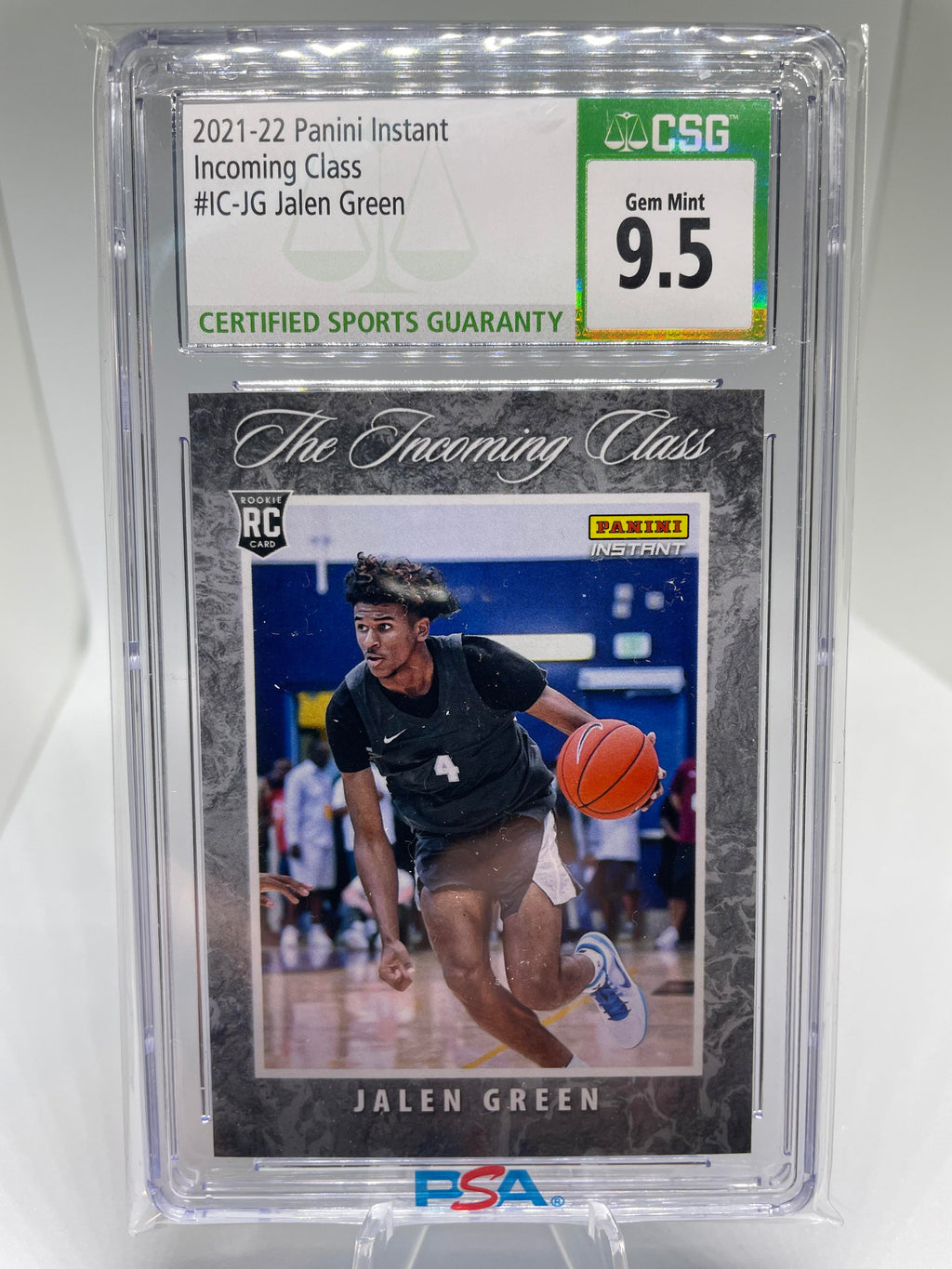 2021-22 Panini Instant The Incoming Class Jalen Green Rookie 1/1891 CSG 9.5 MINT