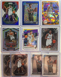 2021-22 Panini Prizm Cameron Thomas RWB + Optic Blue Shock SP Rookie Set (x10)