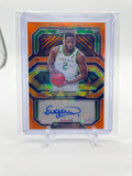 2021-22 Panini Prizm Draft Picks Eugene Omoruyi Orange Ice Prizm SP Auto