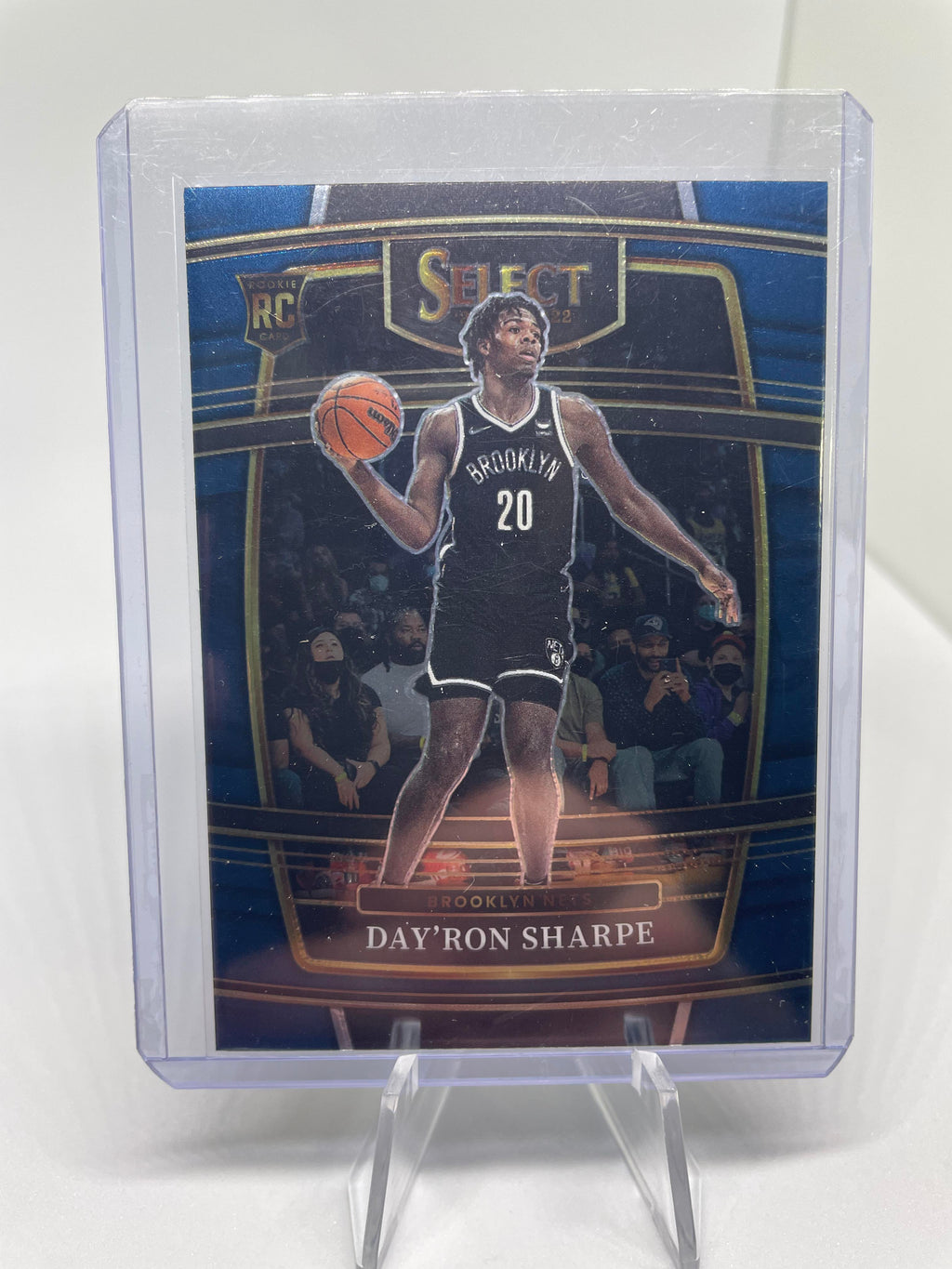 2021-22 Select Day'Ron Sharpe Premier Die-Cut Prizm /175 + Teal Green /75 + Blue