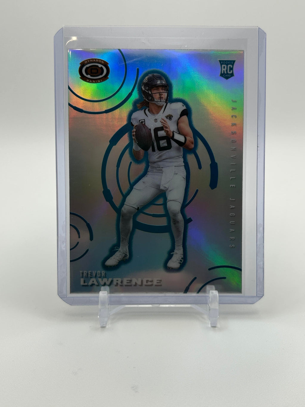 2021 Panini Chronicles Dyangon Trevor Lawrence Silver Prizm Rookie