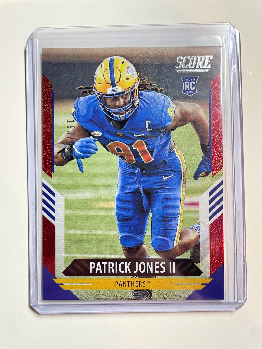 2021 Panini Score Patrick Jones II Red Foil Rookie /460 #348