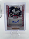 2021 Sage Premier Draft Otis Anderson Jr. Red Border Rookie Auto #A143