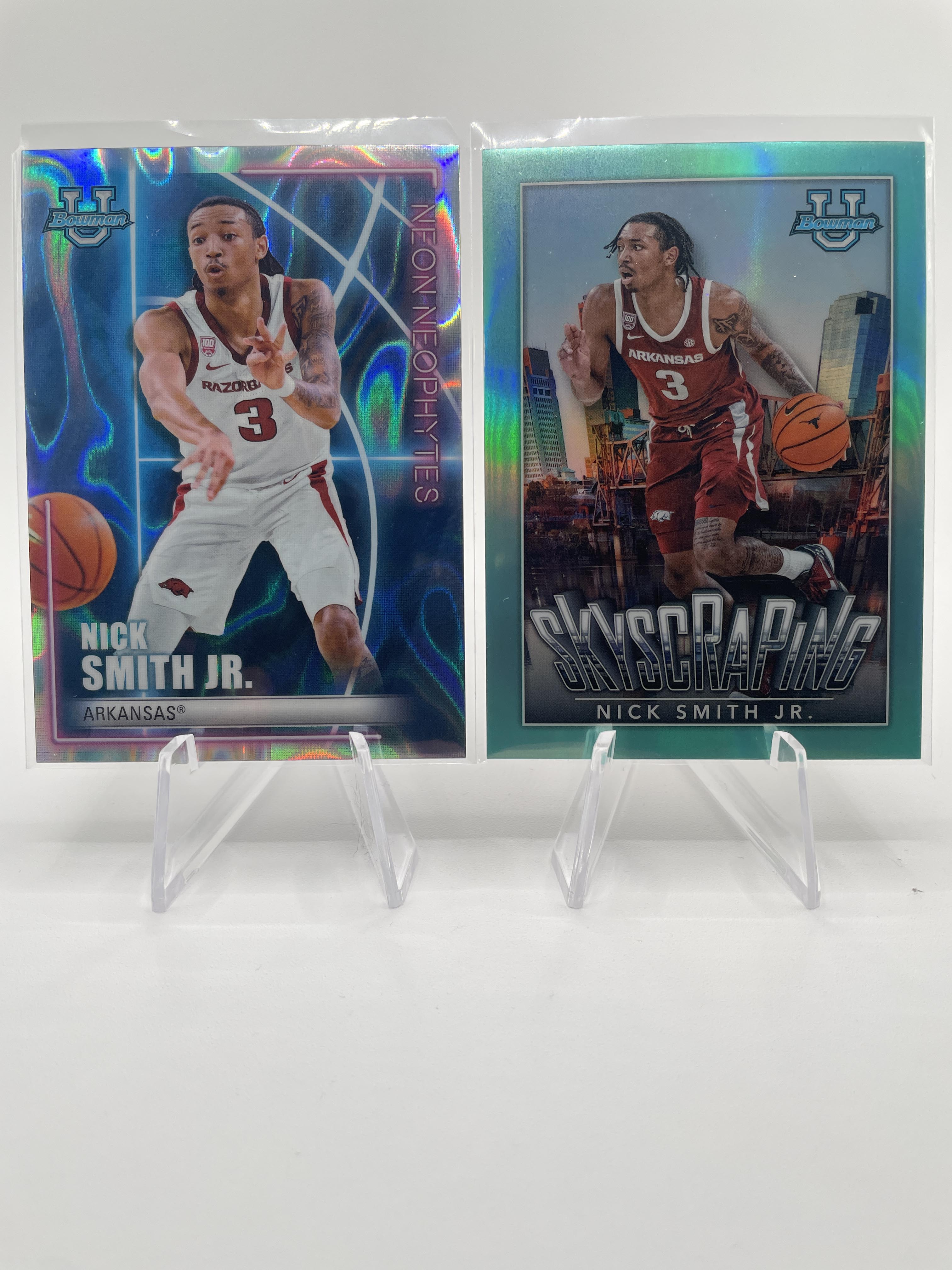 2022-23 Bowman U Best Nick Smith Jr RC Gold /50 Lava /75 + Inserts /50 Set (x11)