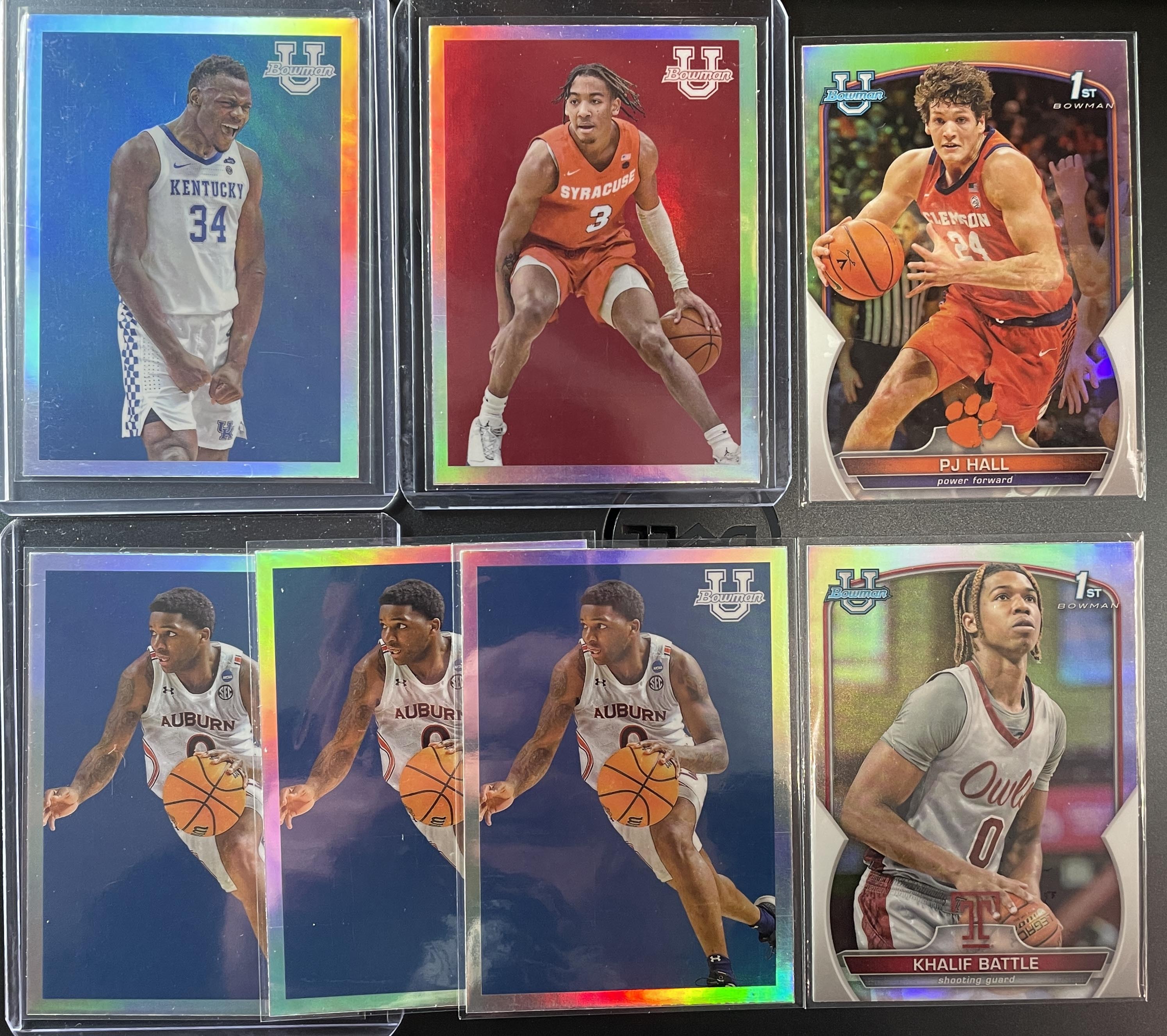2022-23 Bowman U Chrome Jett Howard Mintz Tshibwe Refractor /199 /299 (x8)