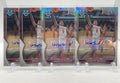 2022-23 Bowman U Chrome Marcus Sasser Refractor Auto /499 + Base Auto Set (x4)
