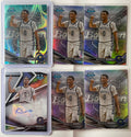 2022-23 Bowman University Best Brandon Murray Auto + Aqua Refractor /199 Set (6)