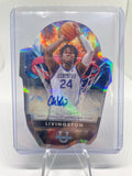 2022-23 Bowman University Best Chris Livingston Die-Cut Lava Refractor Auto /50