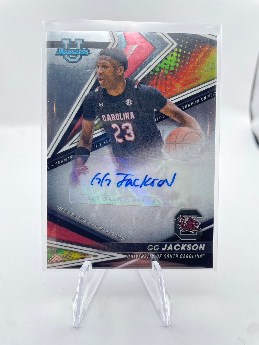 2022-23 Bowman University Best GG Jackson Base Rookie Auto