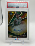 2022-23 Bowman University Best Kel'El Ware Gold Lava Refractor Auto /75 PSA 10