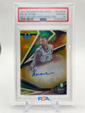 2022-23 Bowman University Best Kel'El Ware Gold Refractor Auto /50 PSA 10