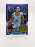 2022-23 Bowman University Chrome Jared McCain Purple Refractor Rookie /399