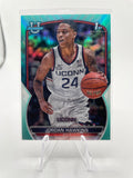 2022-23 Bowman University Chrome Jordan Hawkins Aqua Refractor /199