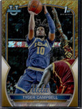 2022-23 Bowman University Chrome Tyger Cambell Gold Shimmer Refractor /50