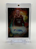 2022-23 Bowman University Inception Jordan Walsh Primordial Orange Auto RC /25