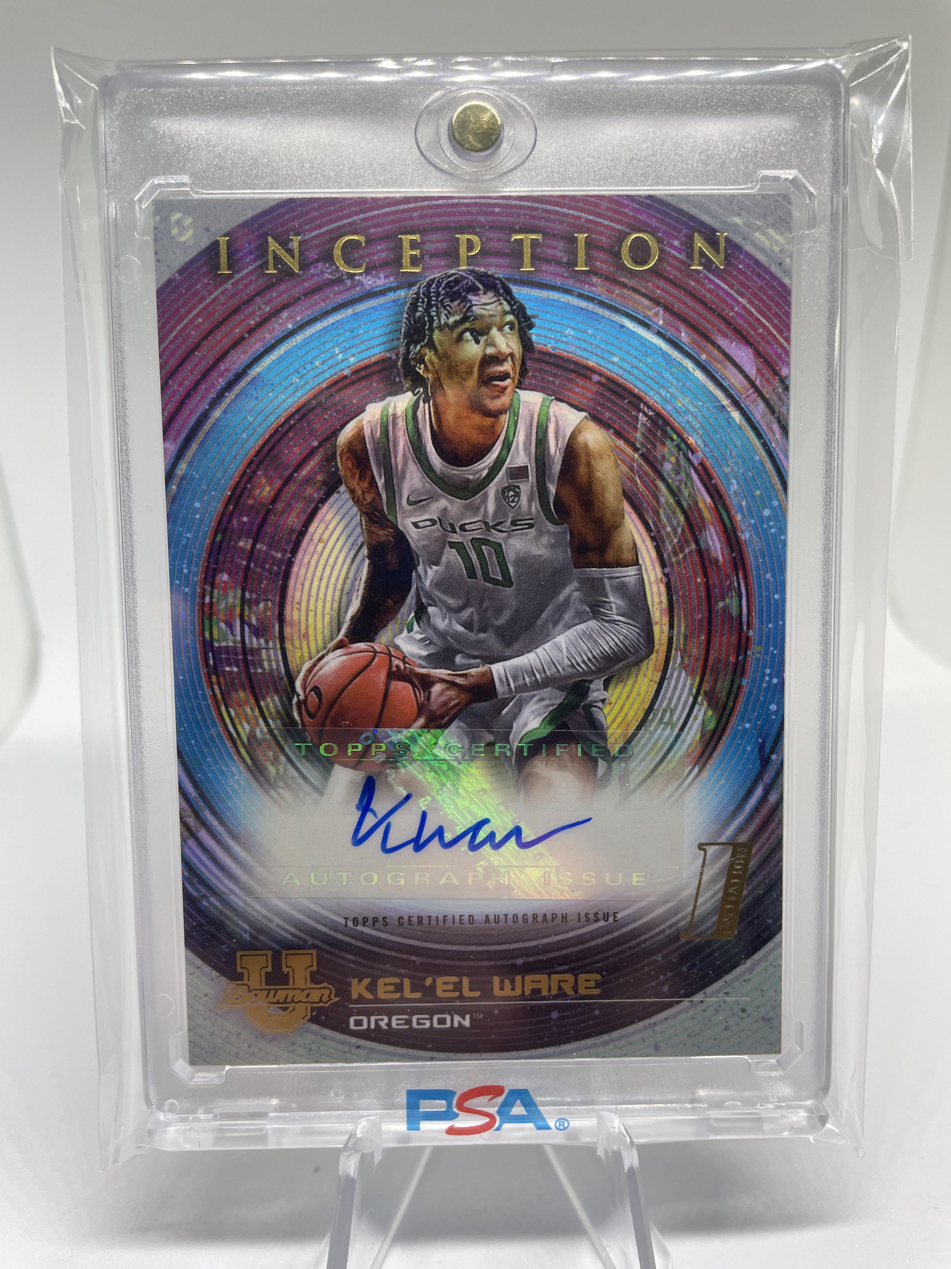 2022-23 Bowman University Inception Kel'El Ware Rookie Auto #BIA-KW