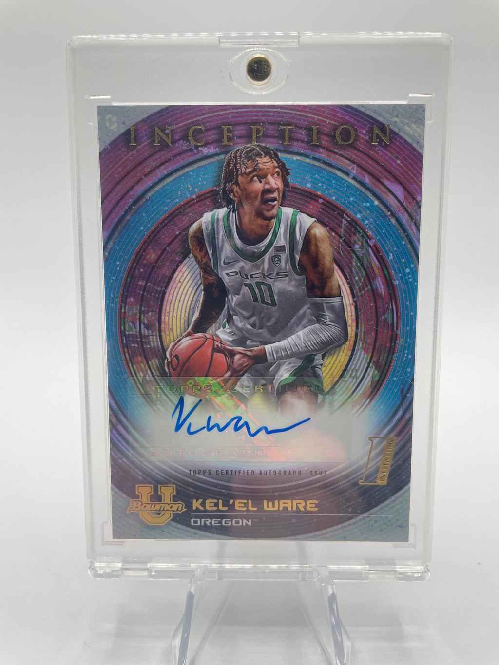 2022-23 Bowman University Inception Kel'El Ware Rookie Auto #BIA-KW