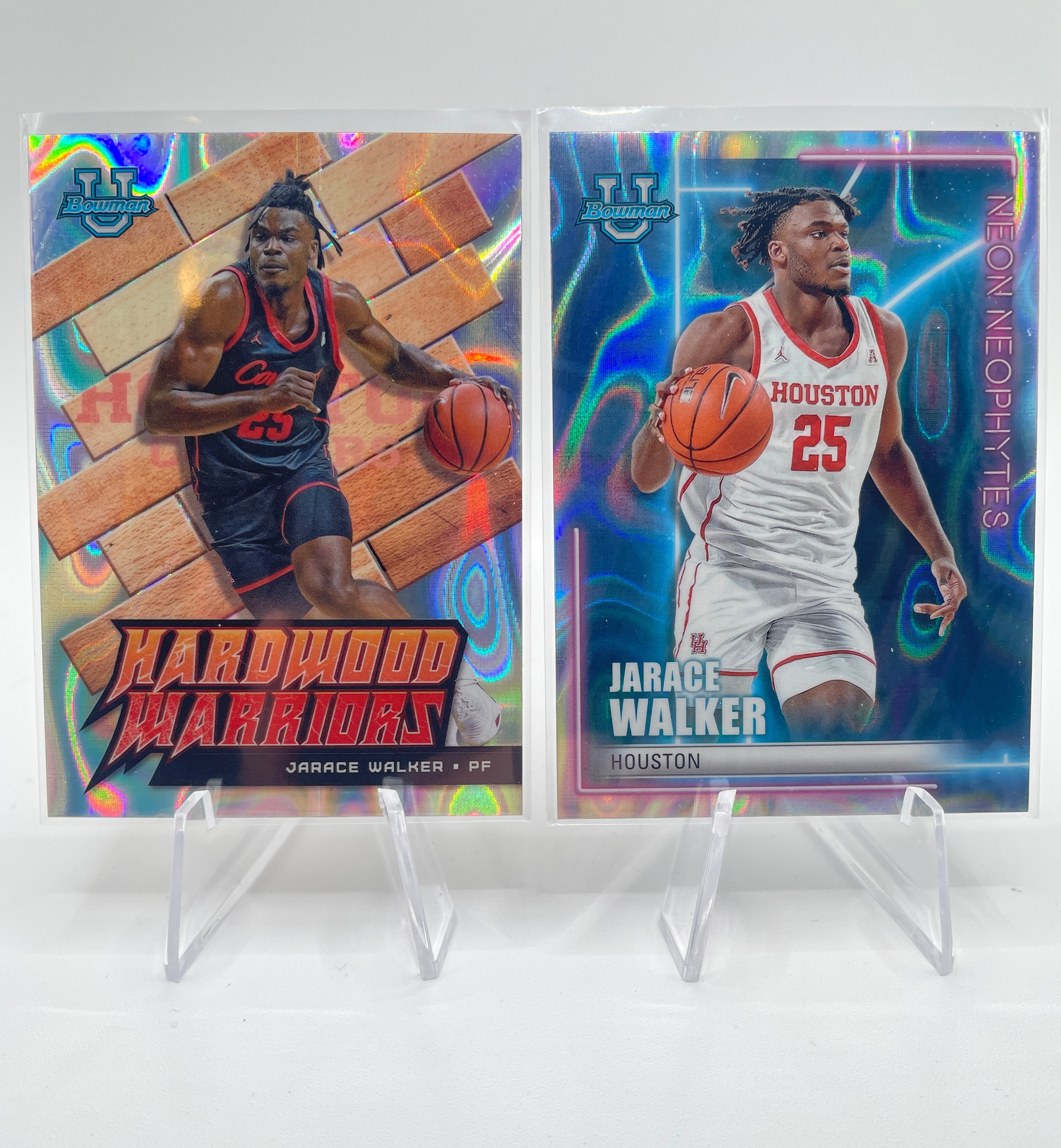 2022-23 Bowman University Jarace Walker Lava Refractor /50 +Green /99 Set (x10)