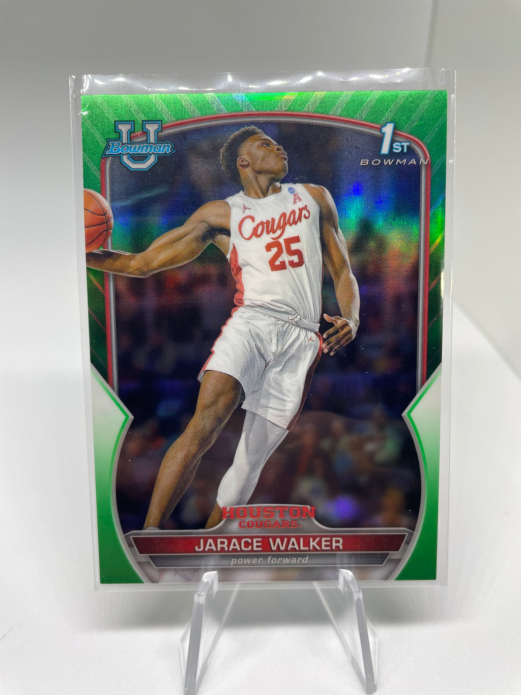 2022-23 Bowman University Jarace Walker Lava Refractor /50 +Green /99 Set (x10)
