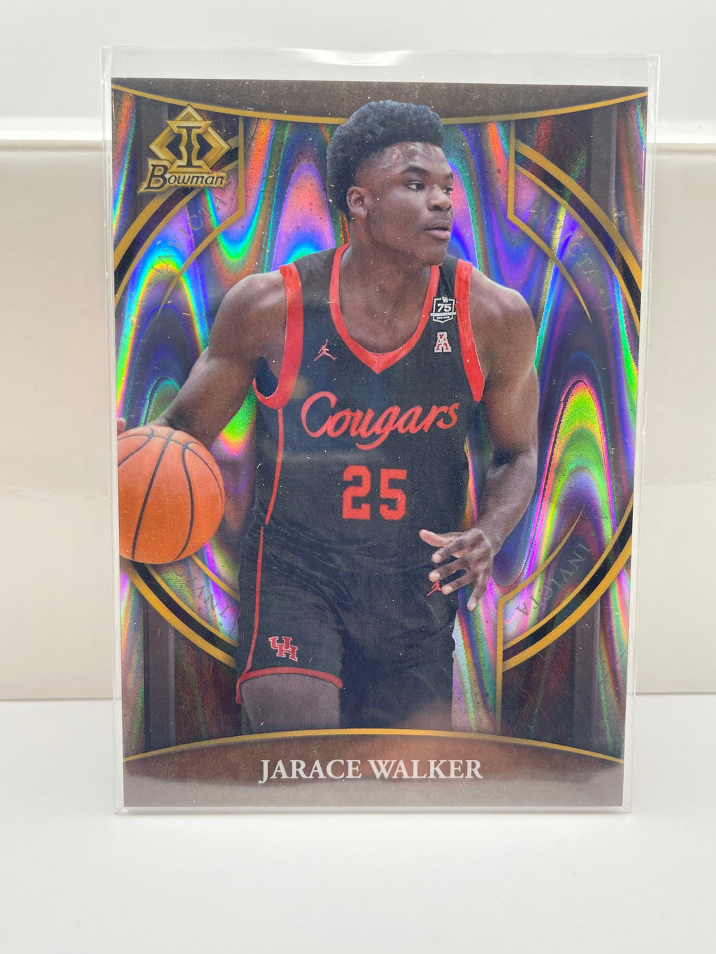 2022-23 Bowman University Jarace Walker Lava Refractor /50 +Green /99 Set (x10)