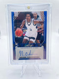 2022-23 Leaf Draft Naasir Cunningham Blue Foil Rookie Auto /30
