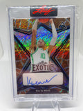 2022-23 Leaf Exotic Kel'El Ware Giraffe Diagonal Shimmer Rookie Auto 3/3