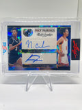 2022-23 Leaf Multigraphics Naasir Cunningham Trentyn Flowers Dual Blue Auto /35