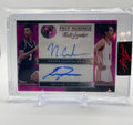 2022-23 Leaf Multigraphics Naasir Cunningham Trentyn Flowers Pink Dual Auto /15