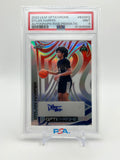 2022-23 Leaf Optichrome Dylan Harper RWB Prismatic Rookie Auto /5 # Match PSA 9